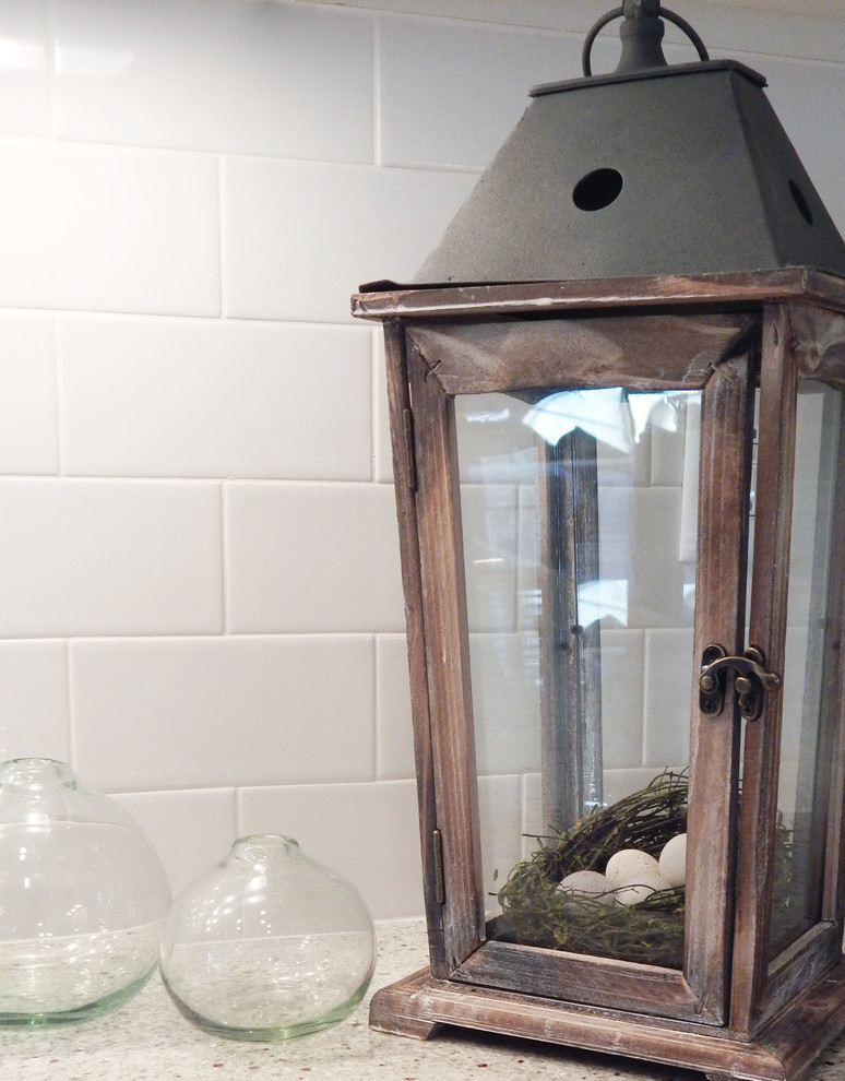 Transitional home design photo in Columbus