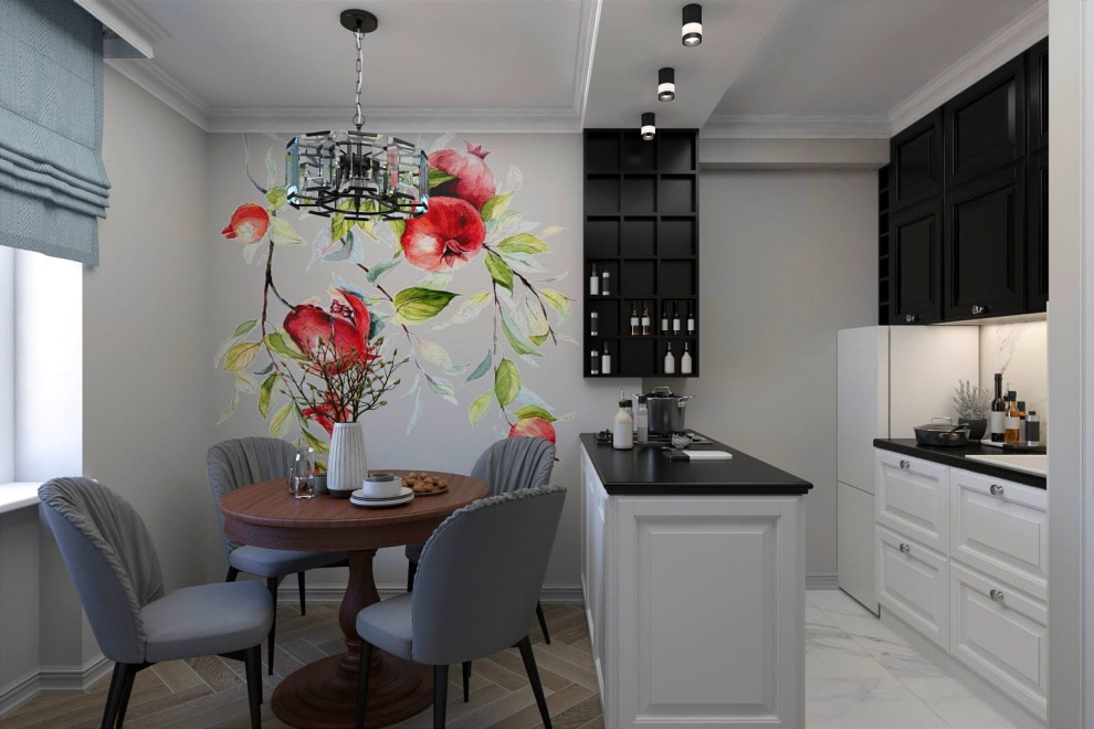 Двухкомнатная квартира рядом с видом на Аптекарский огород