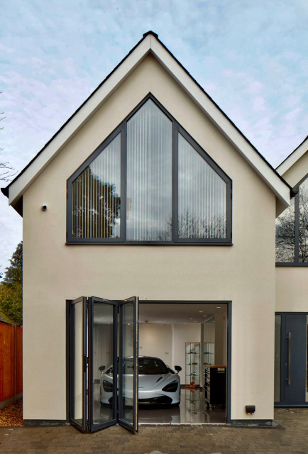 Front elevation moderne-hus-og-facade