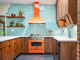 Midcentury Kitchen by Kelly Ann Photography