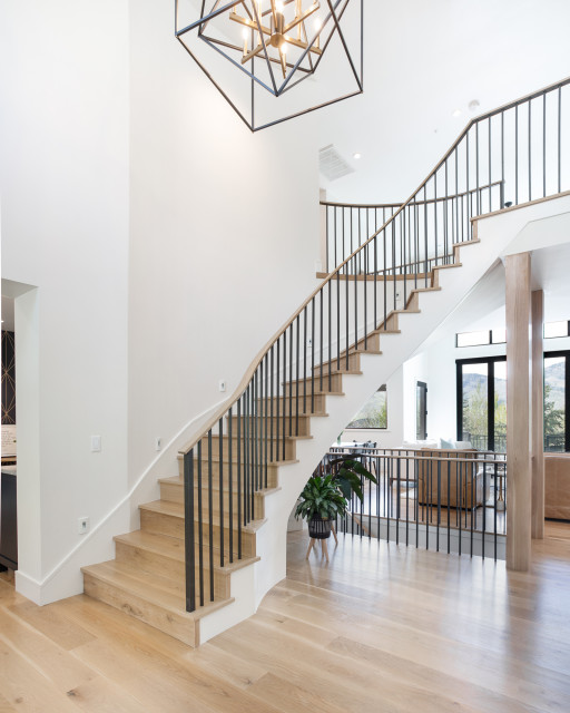 Mid - Mountain Sunset modern-eingang