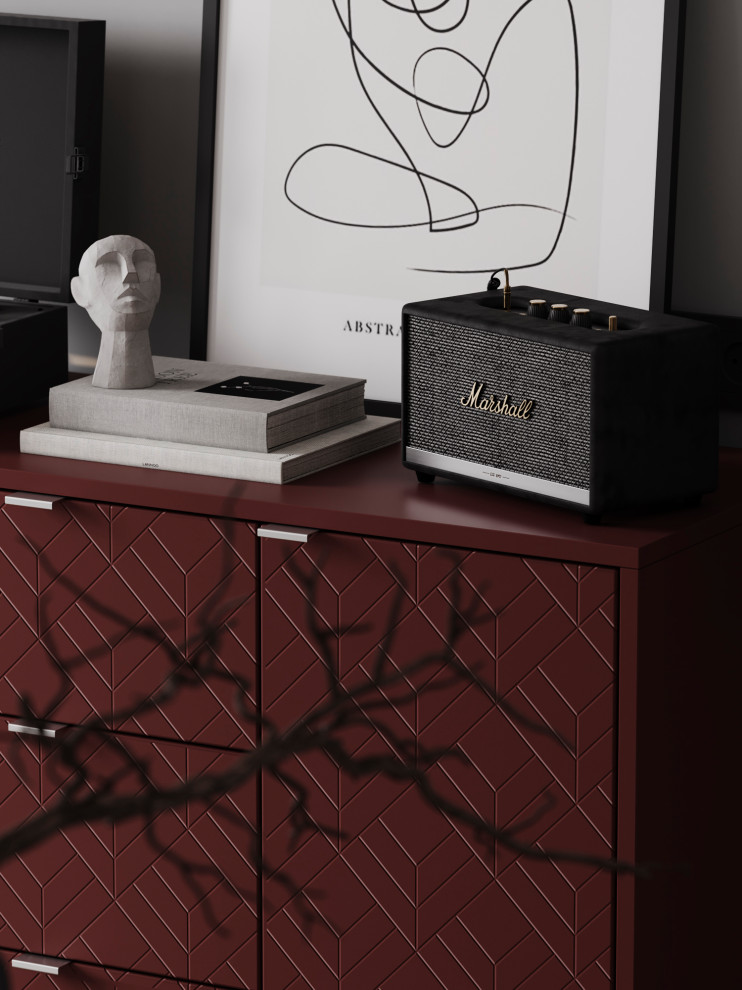 Современный mid-century в ЖК Западный Порт