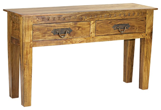 Capistrano Collection Two Drawer Console Table