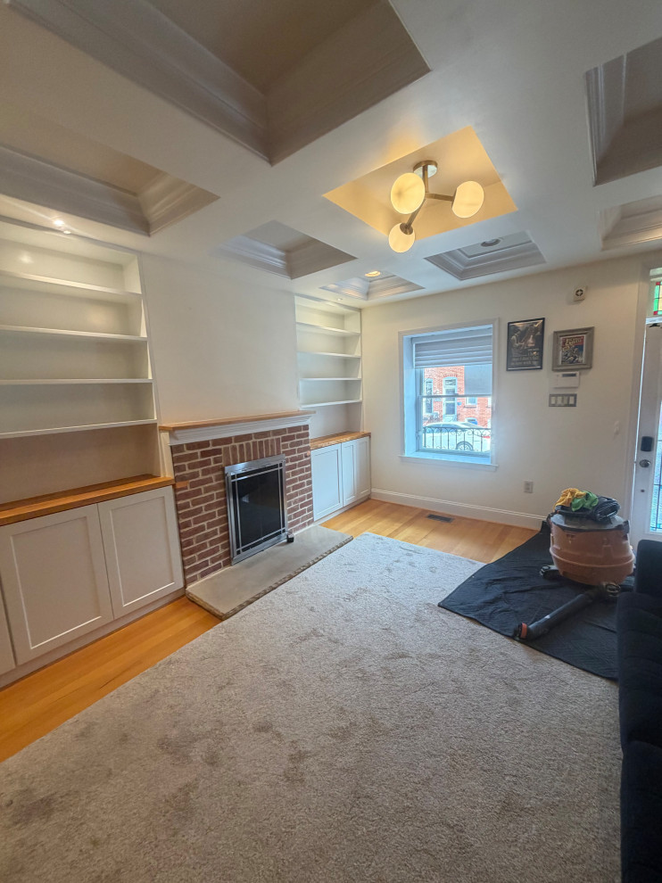 Living Room Custom Bookshelf