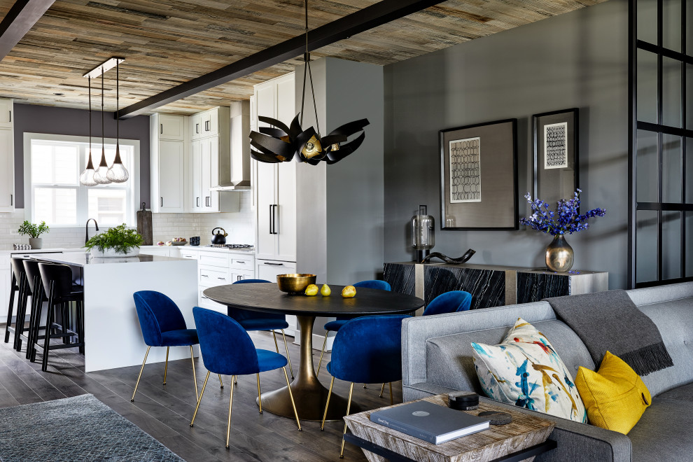 European Industrial Drama - Industrial - Dining Room - DC Metro - by ...