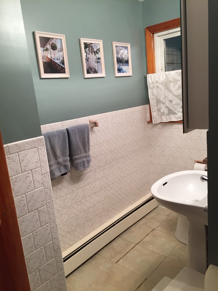 need ideas for new bathroom floor