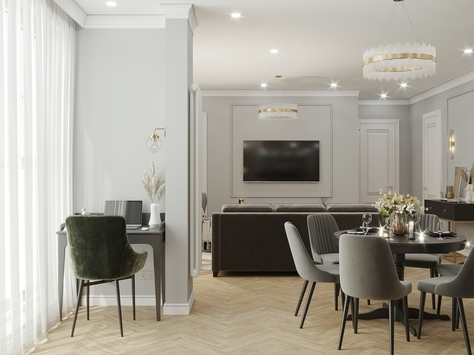 Квартира для семьи 82 кв.м.