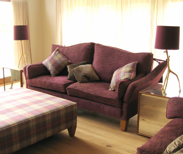 Barn Conversion - Contemporary Refurb transitional-living-room