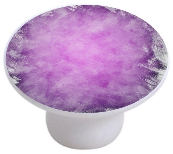 Purple Texture Ceramic Cabinet Drawer Knob Cabinet And Drawer