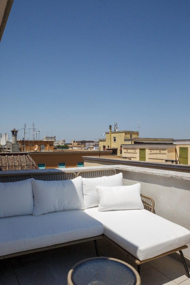 Immagine di una terrazza nordica