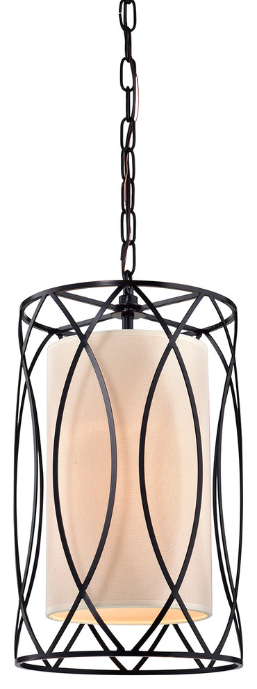 oil rubbed bronze drum shade chandelier