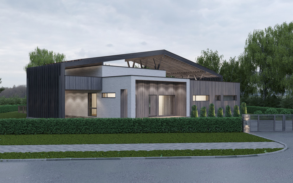 Дом с видом на лунку