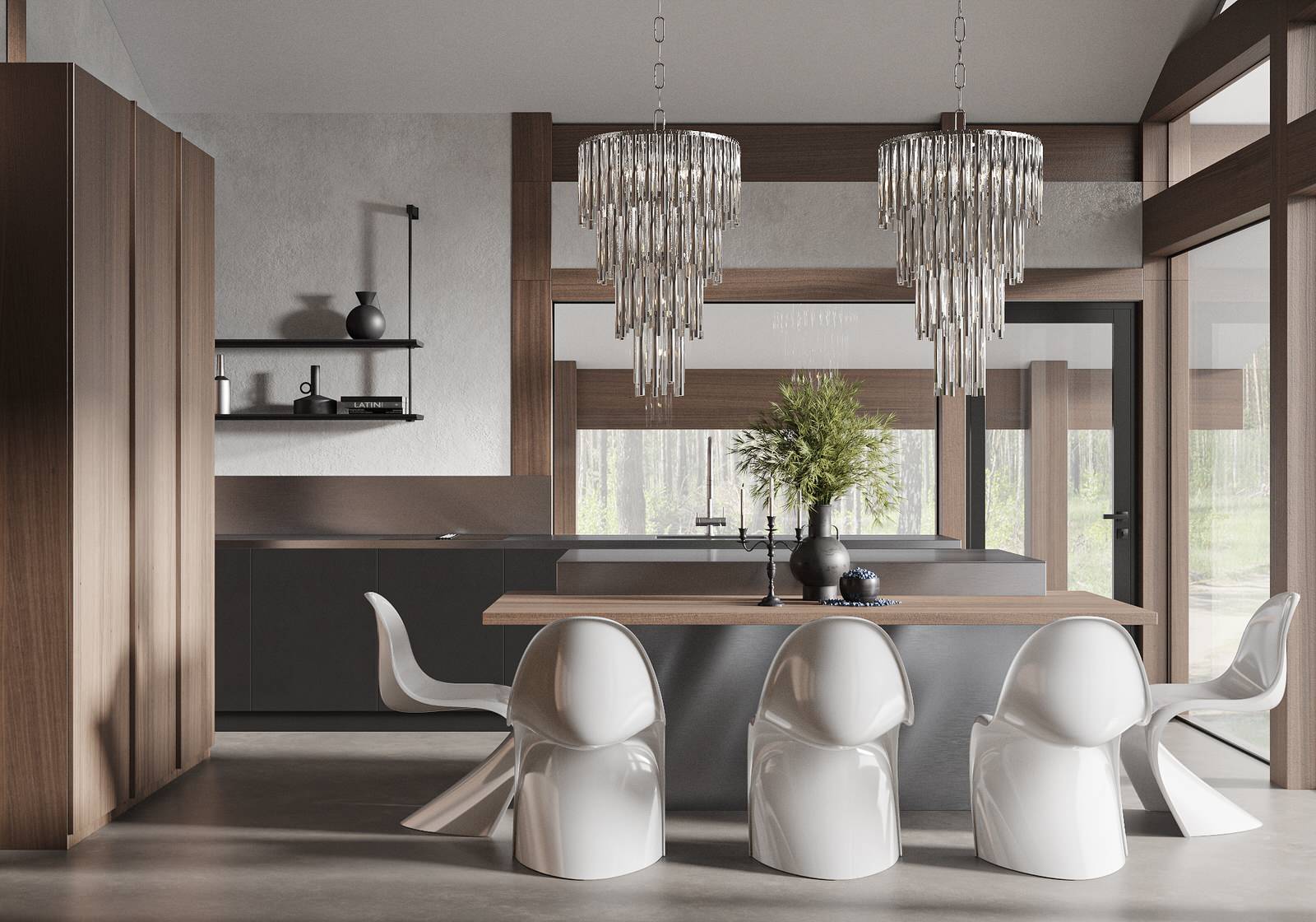 Кухня гостиная