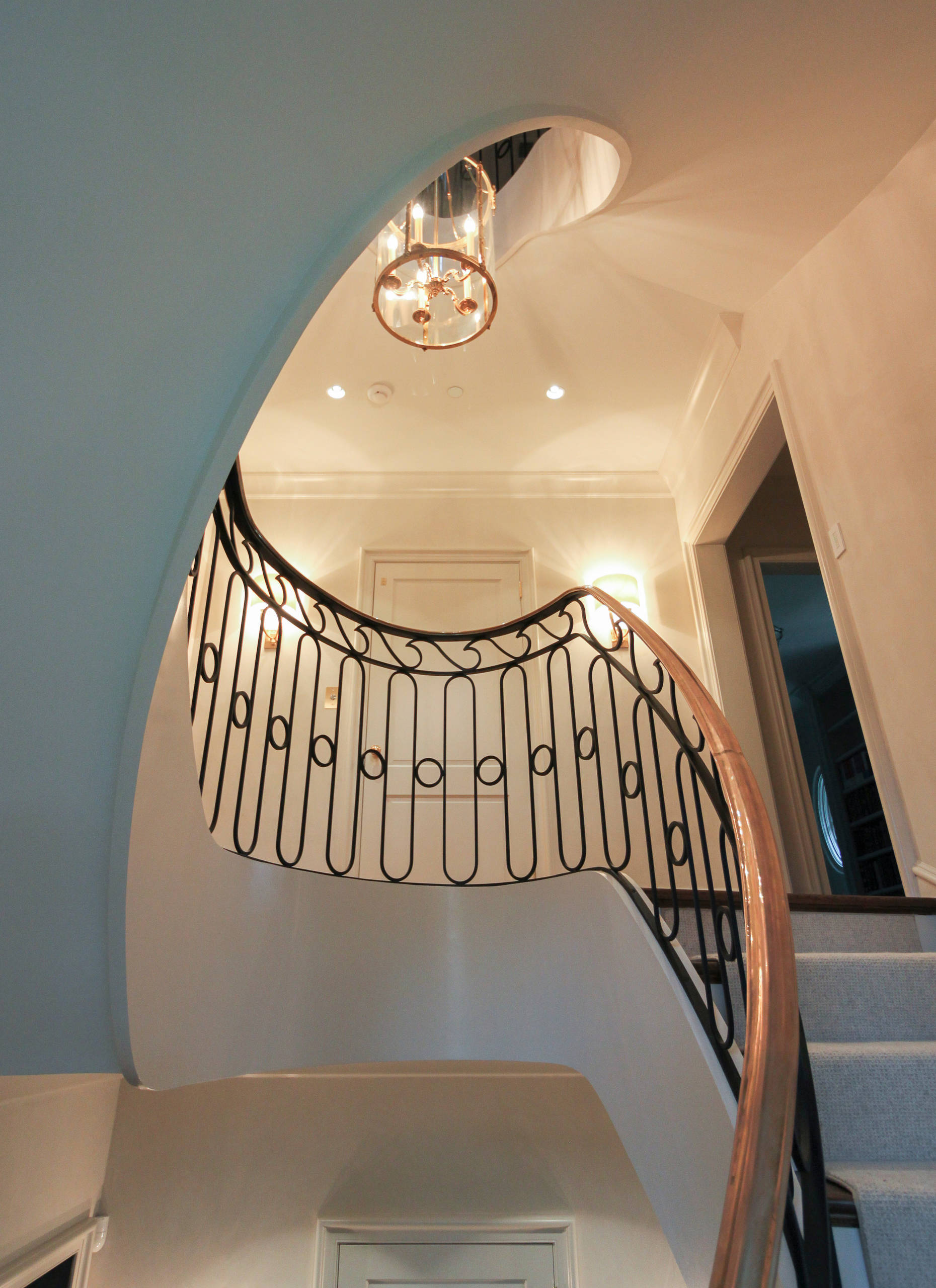 61_Sculptural/Elliptical Staircase in Washington, DC 20008