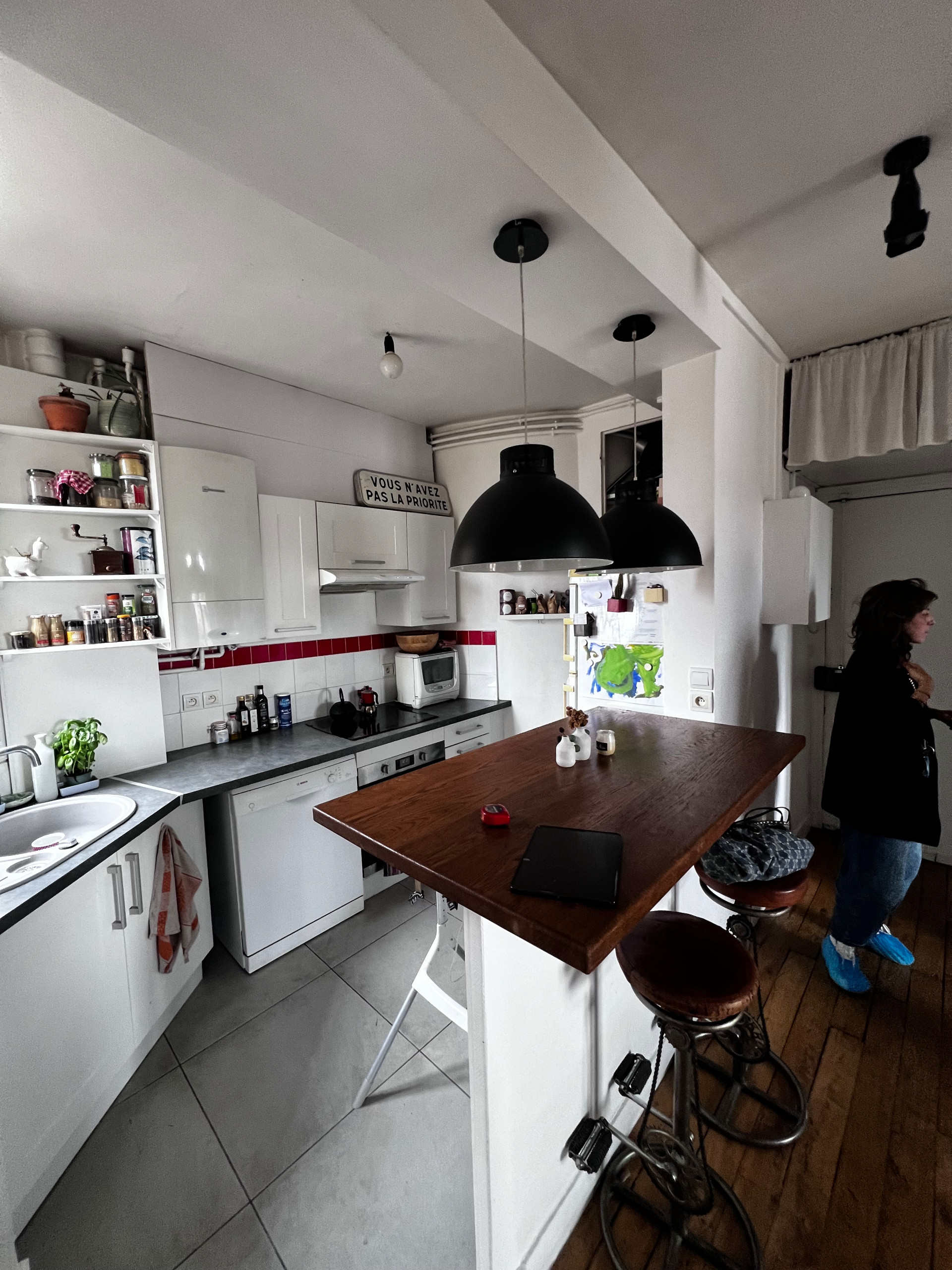 Rénovation partielle d'un appartement de 52 m2 - Projet Couturier
