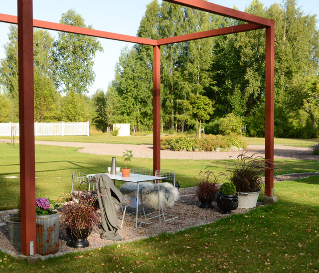 Pergola scandinavian-garden