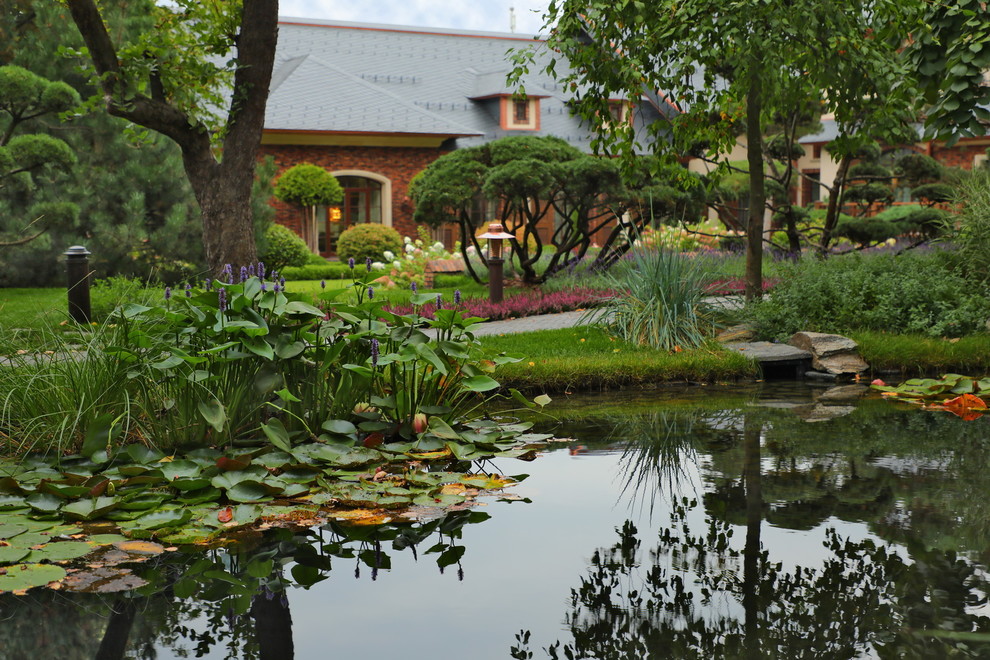 Коттеджный сад в Барвихе (дизайн и исполнение компании "Imperial Garden")