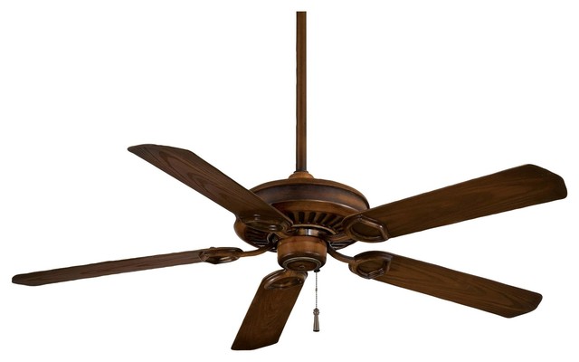 Minka Aire Sundowner Ceiling Fan Reviews Houzz Minka Aire F589 Mw Sundowner 5 Blade Ceiling Fan Mossoro Walnut Contemporary