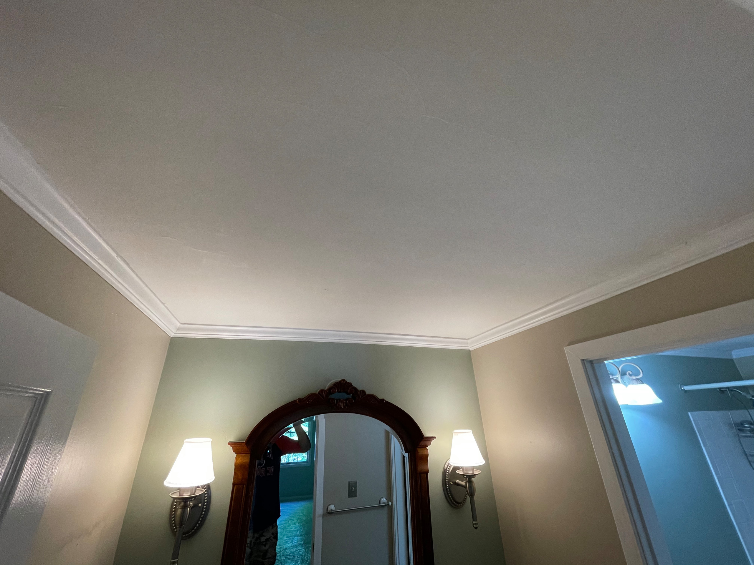 Popcorn ceiling removal and paint