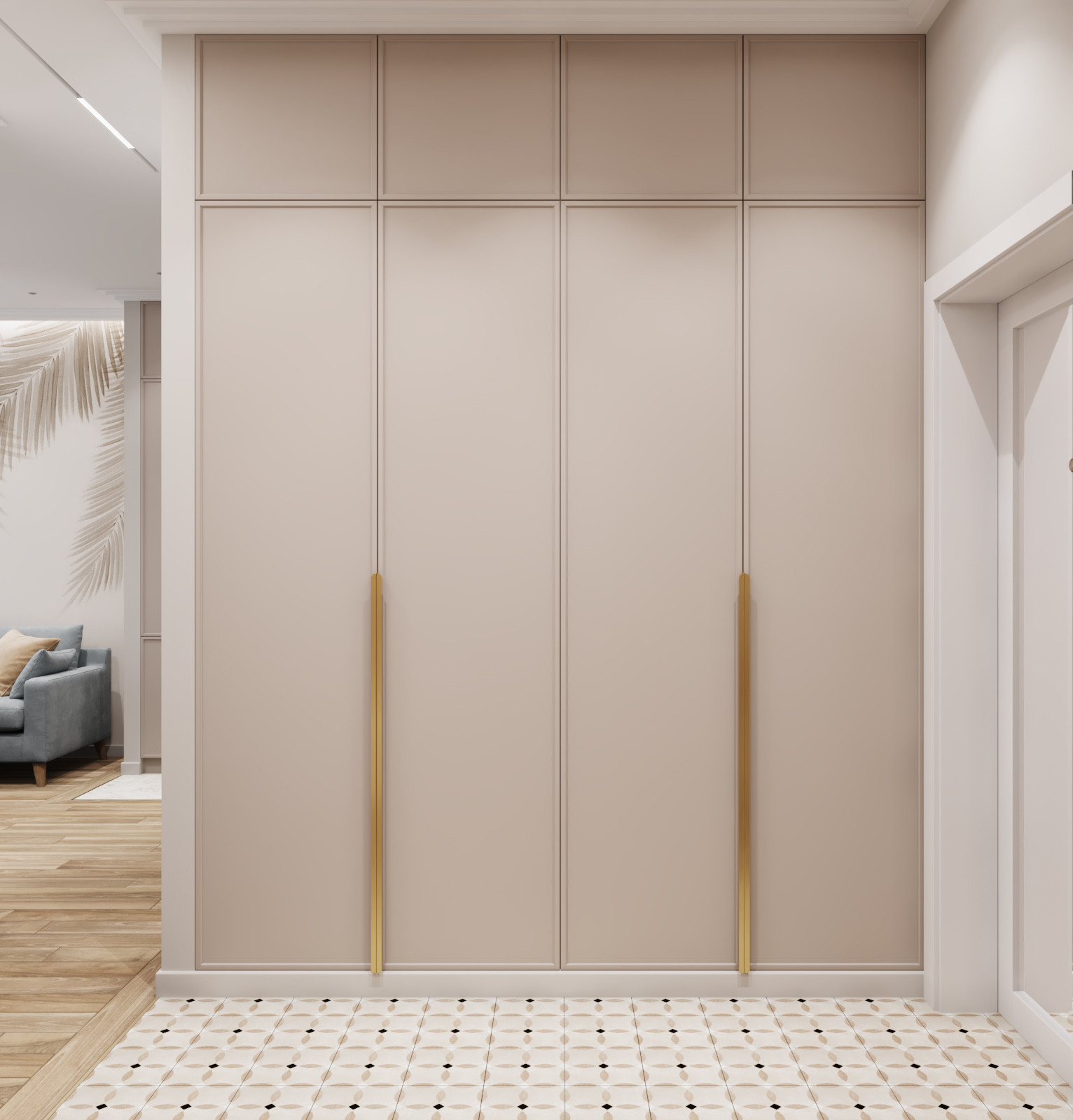 Дизайн-проект квартиры в ЖК Скандинавия