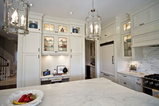 Custom Cape Cod transitional-kitchen