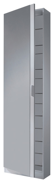 Kristal Shoe Rack With 1 Door and Mirror - Spare part
