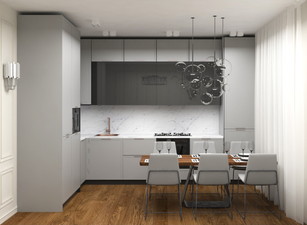 Гостинная-кухня