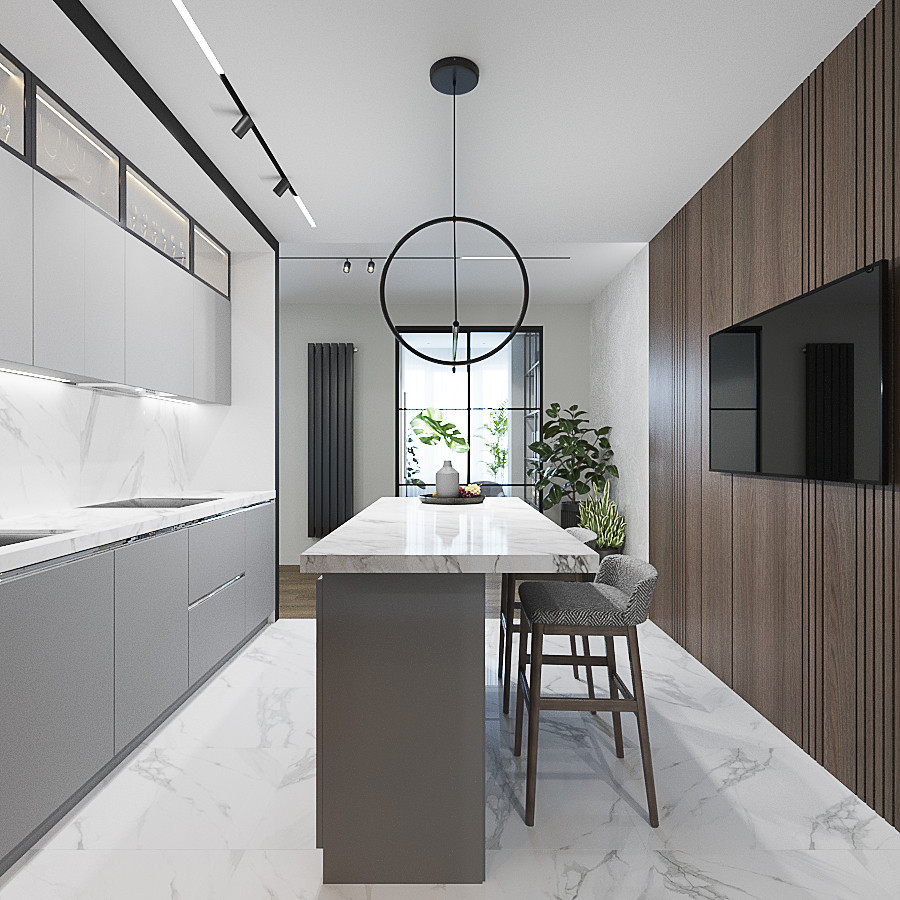 Графичная квартира