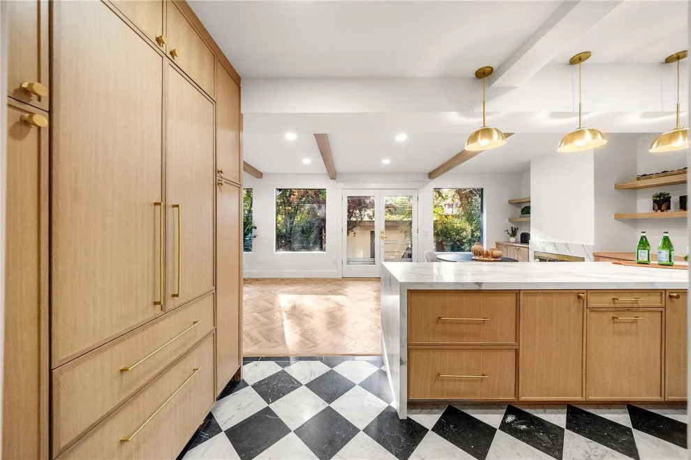 Sleek finishes, open flow, and timeless detail.