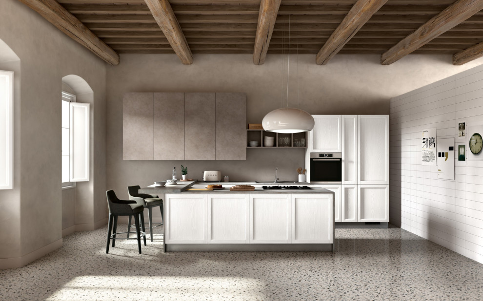 Inspiration for a transitional kitchen remodel in Toronto