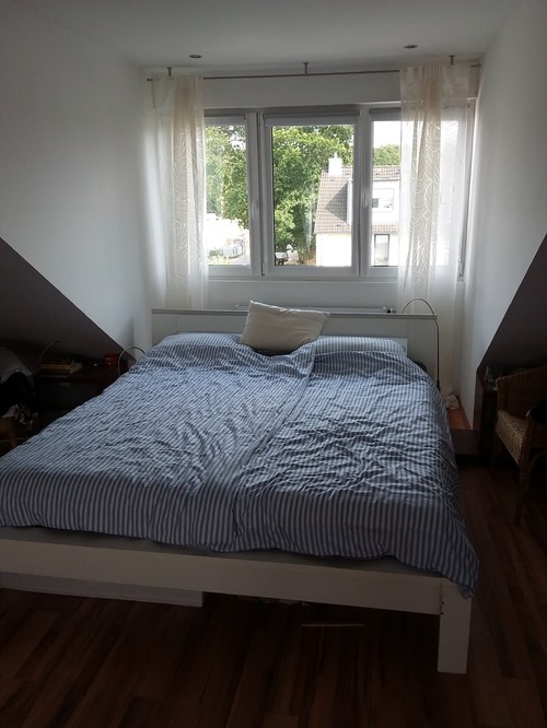 Brauche tipps fürs gauben schlafzimmer unter dem dach