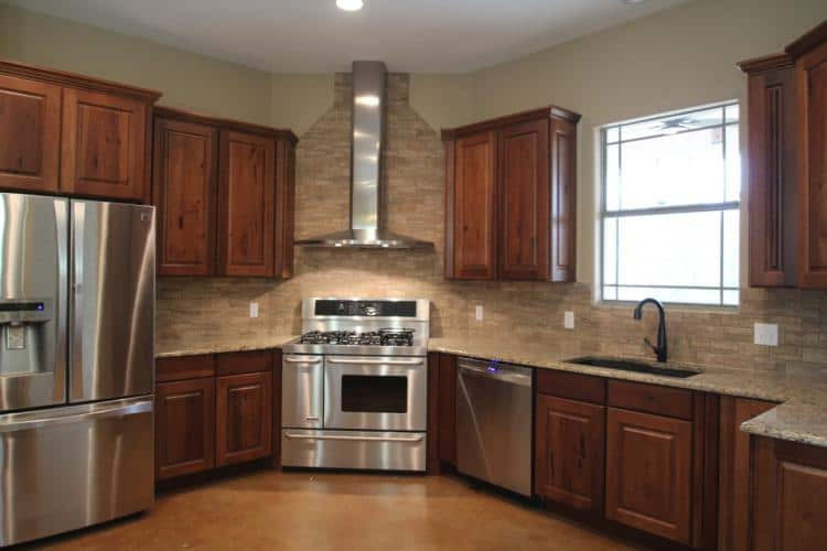 Inspiration for a transitional kitchen remodel in Austin