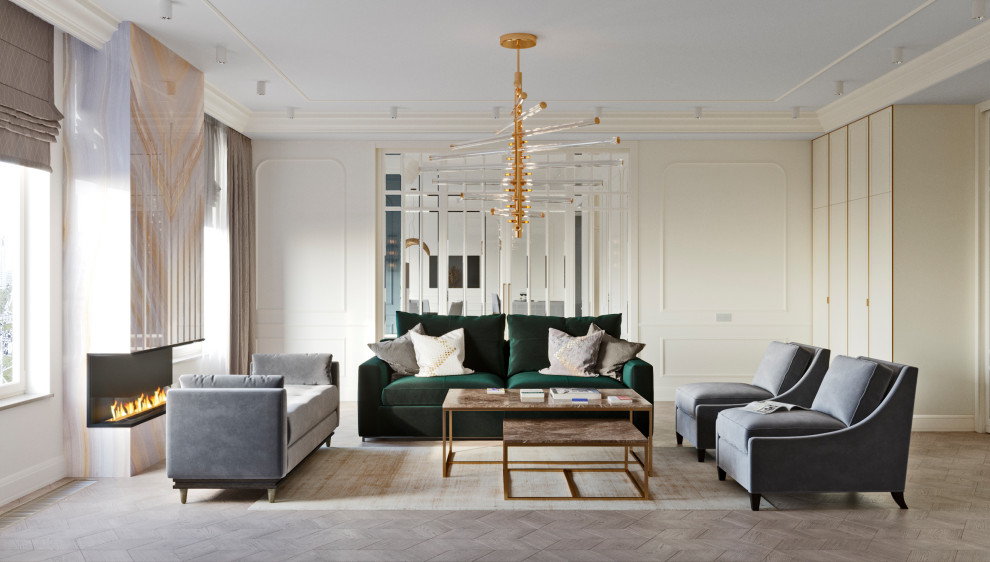 Квартира в неоклассическом стиле