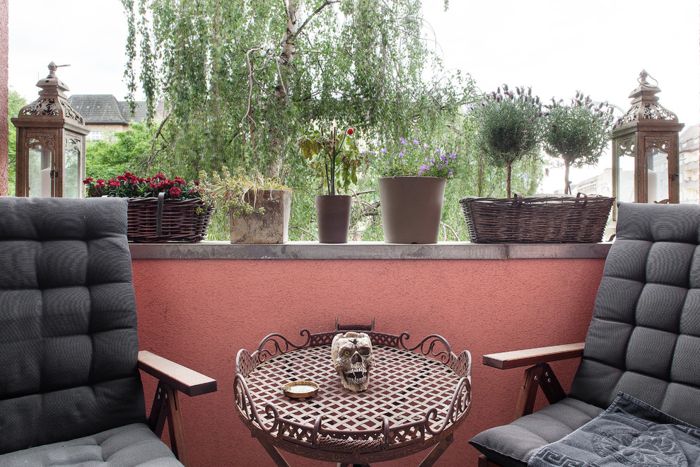 Eklektische Terrasse in Berlin