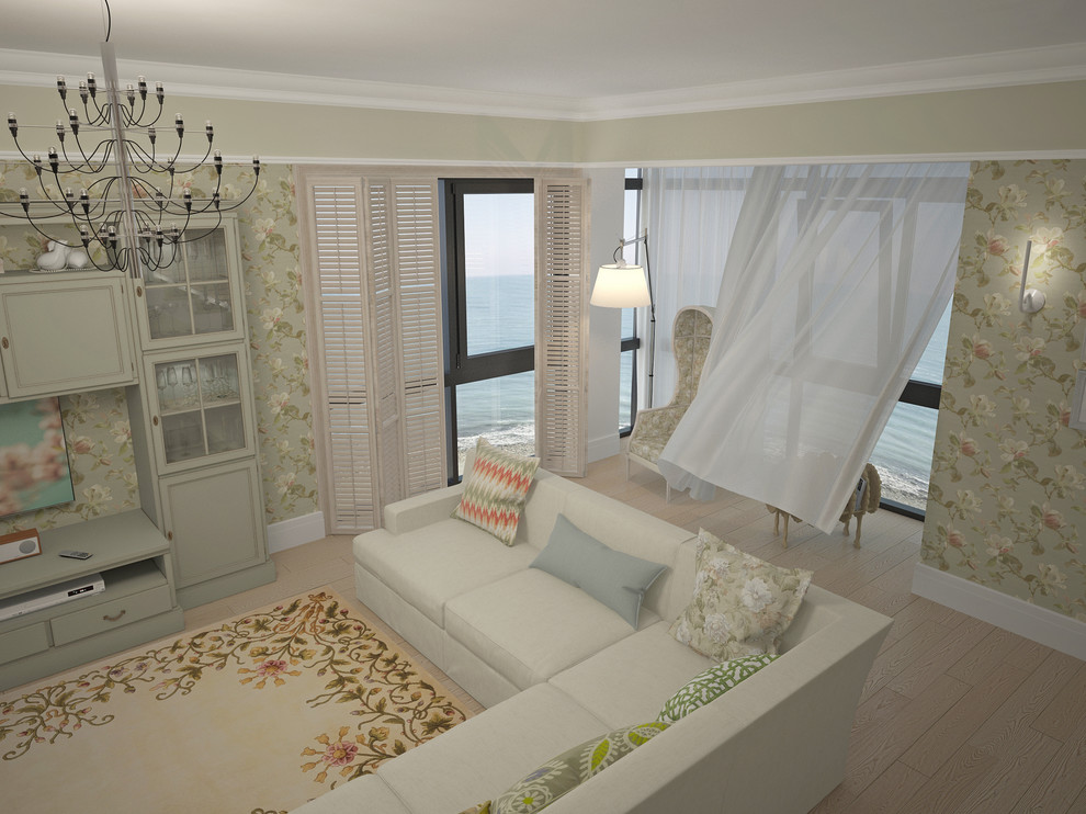 Кухня-гостиная в Классическом стиле