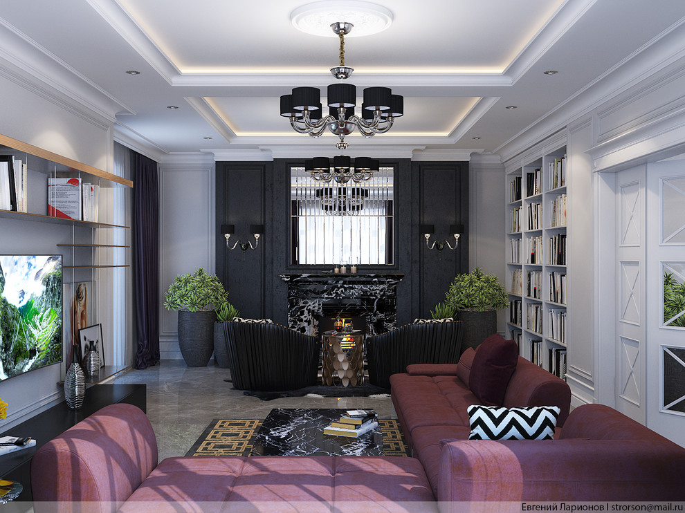 Интерьер дома в пригороде г.  Калининград.