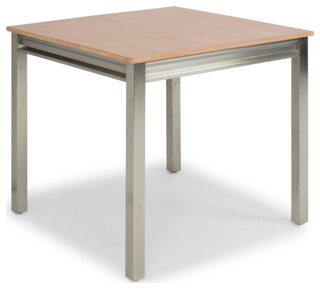 Tv Dinner Tray Table 5-Piece Walnut Snack Table Set Solid Wood