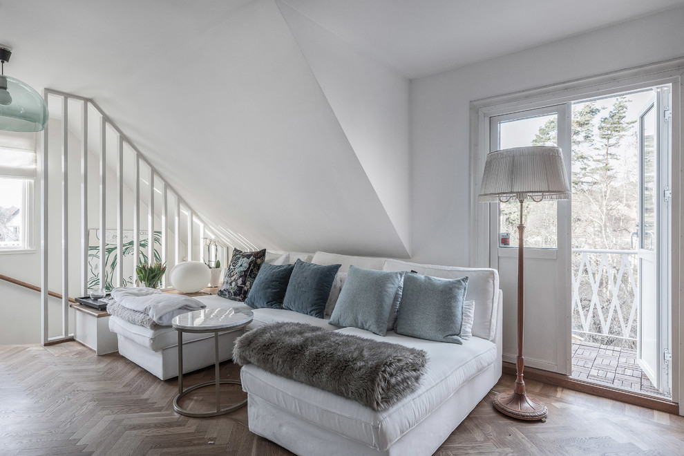 Inspiration för en minimalistisk hall