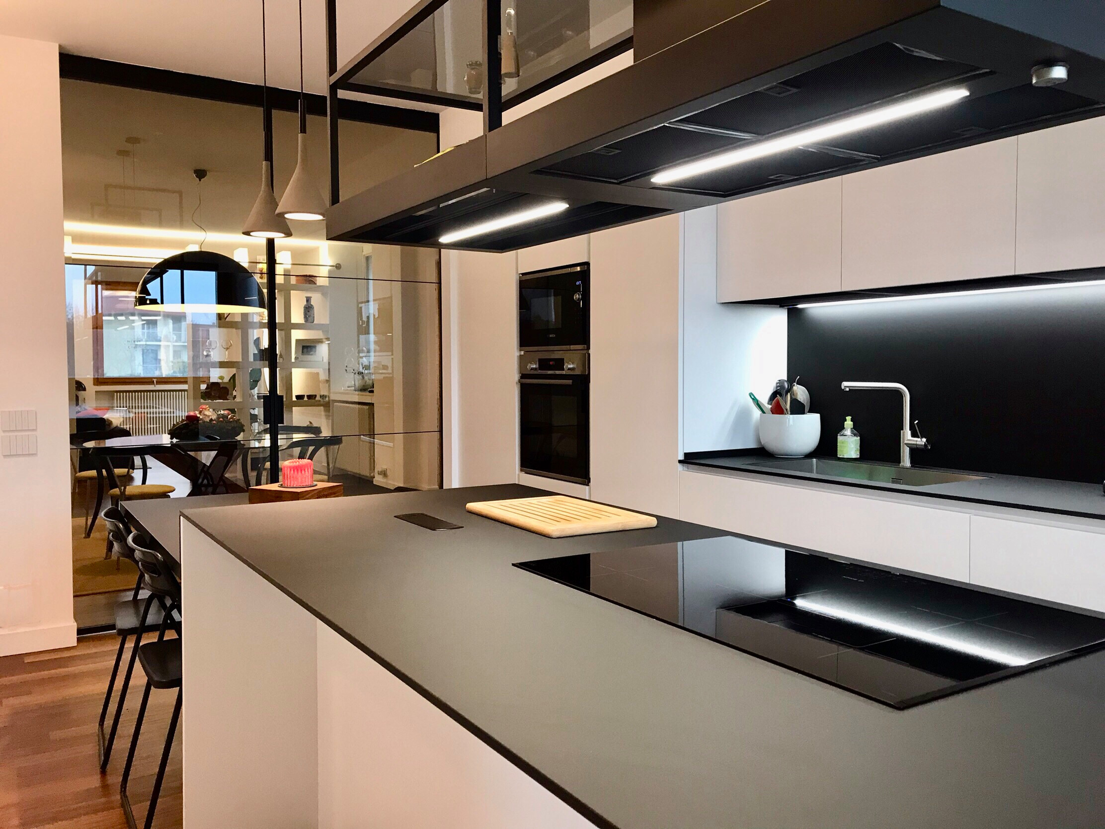 Cucina_Attico e superattico di 200mq