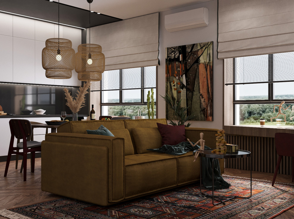 Двухкомнатная квартира для молодой пары в ЖК Селигер Сити