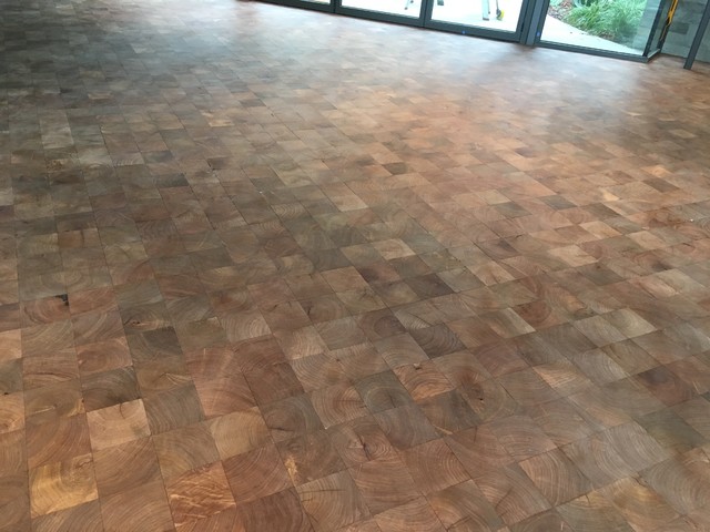 Mesquite End Grain Flooring Pasadena Hills Ca Arts Crafts