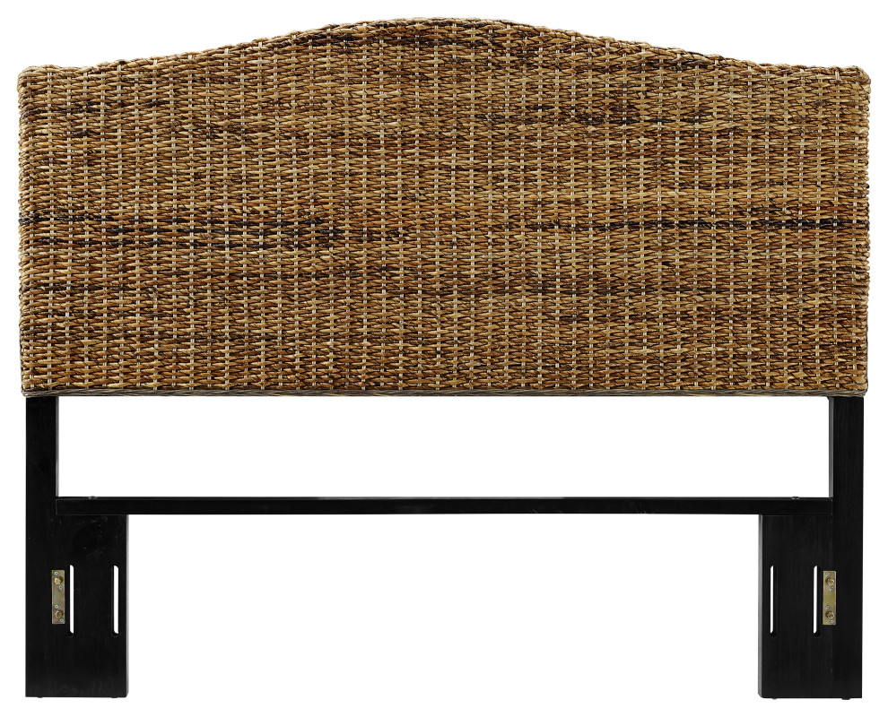Serena Queen Headboard Banana Leaf Tropical Headboards by Crosley