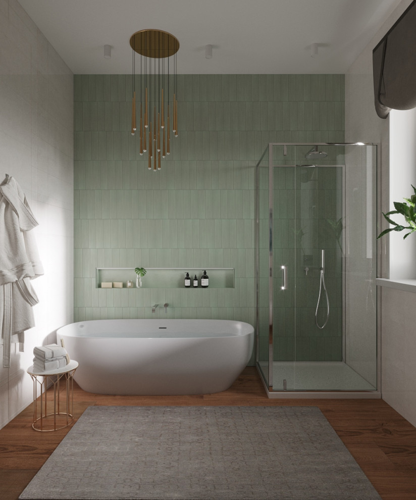 ванная комната с окном