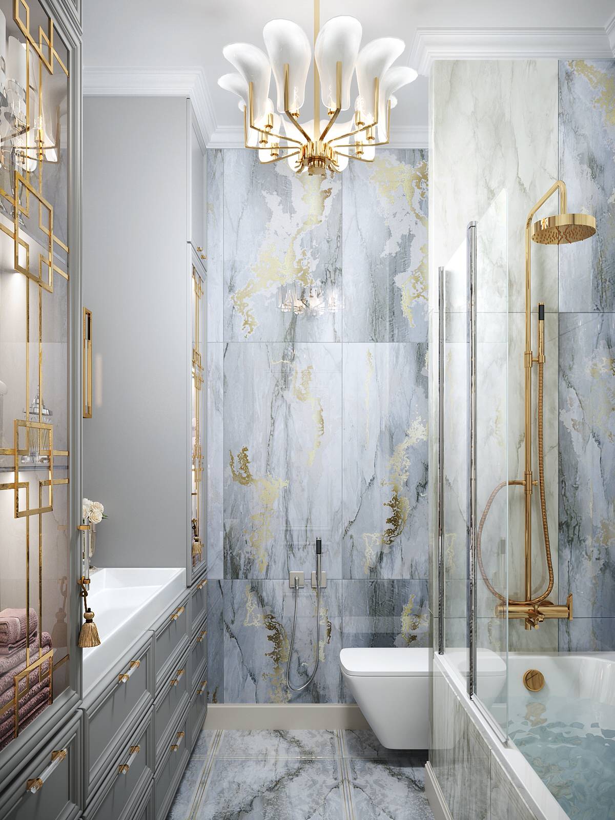 Трёхкомнатная квартира