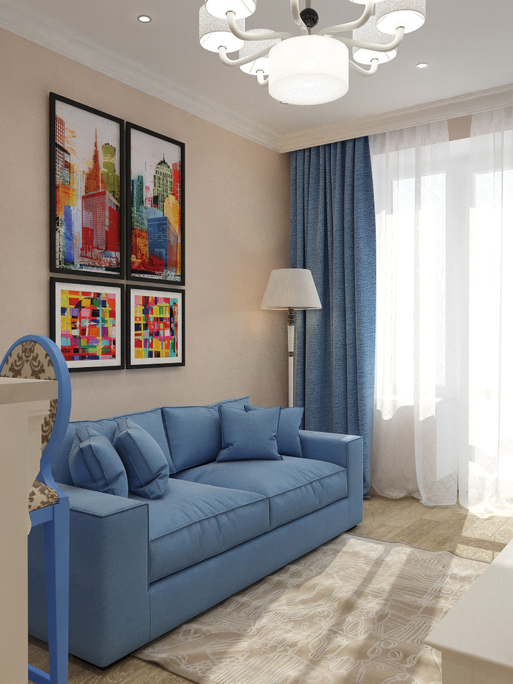 Квартира-студия в современной классике