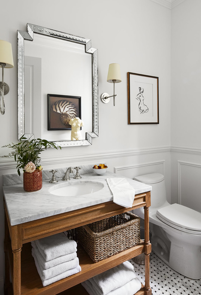 Ravine - Victorian - Powder Room - Chicago - by Louis Banks Design ...