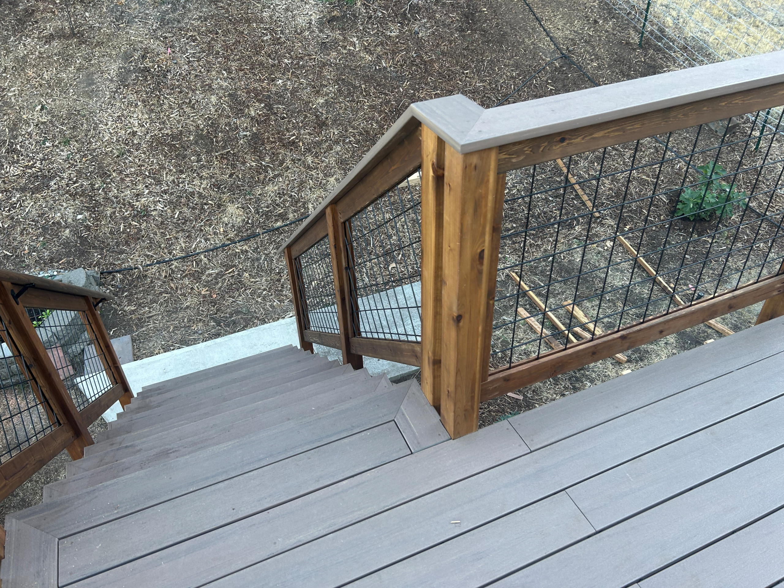 Deck and front entry
