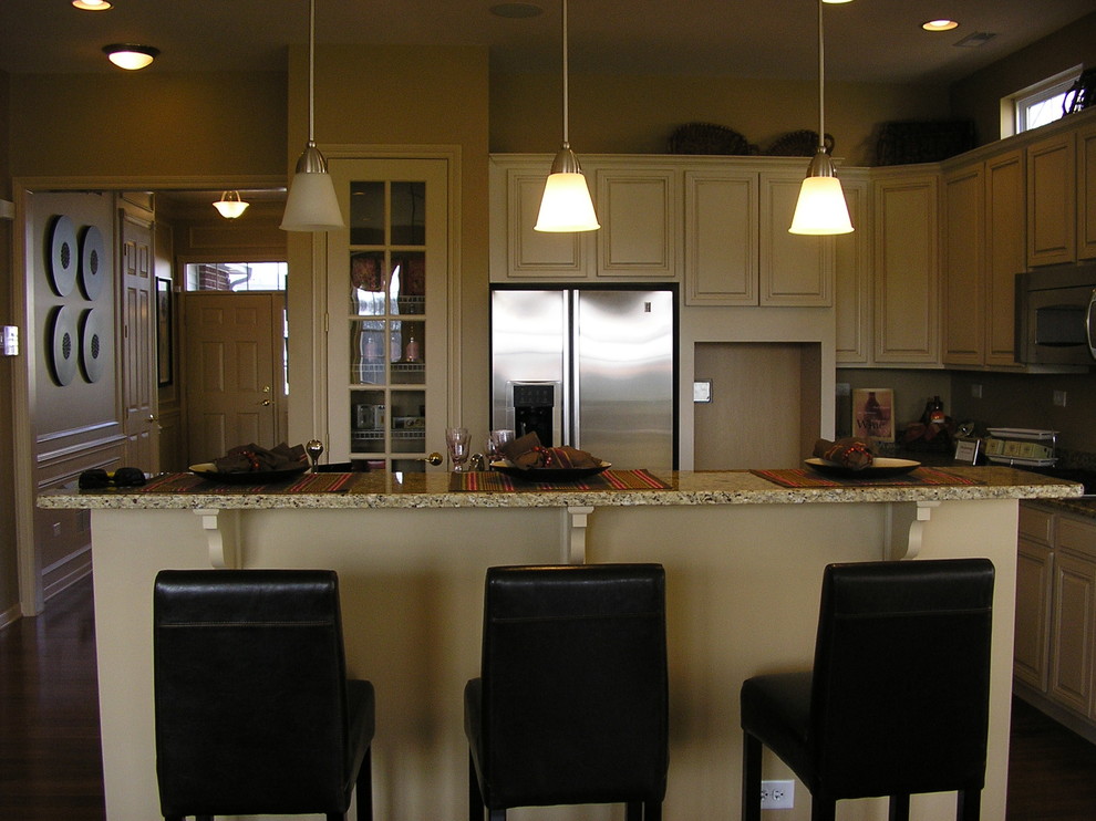 Kitchen - transitional kitchen idea in Chicago