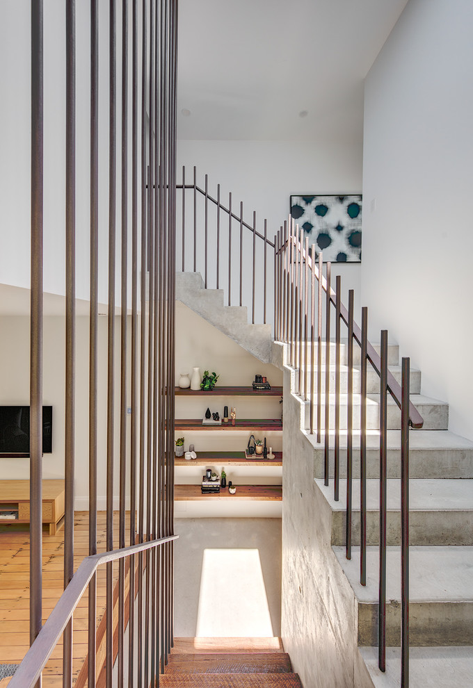 This is an example of a modern staircase in Sydney.