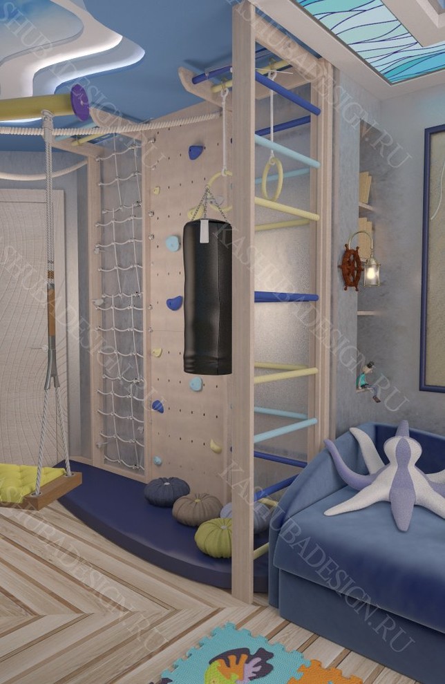 квартира с современным интерьером